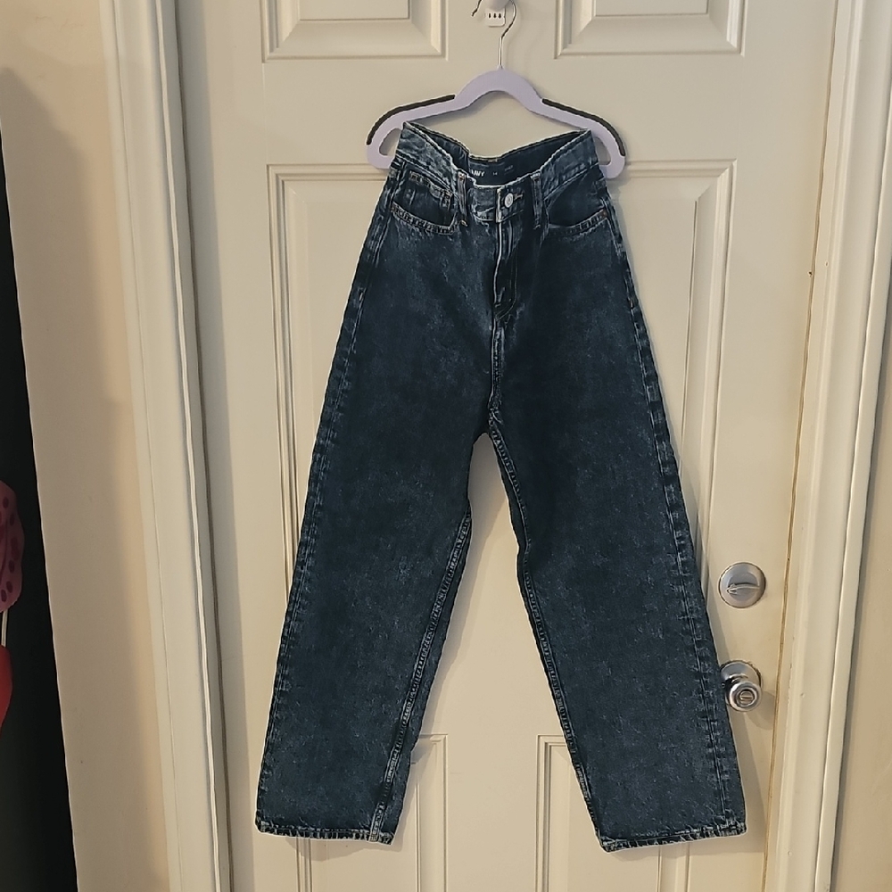 Old Navy Dark Wash Straight Jeans